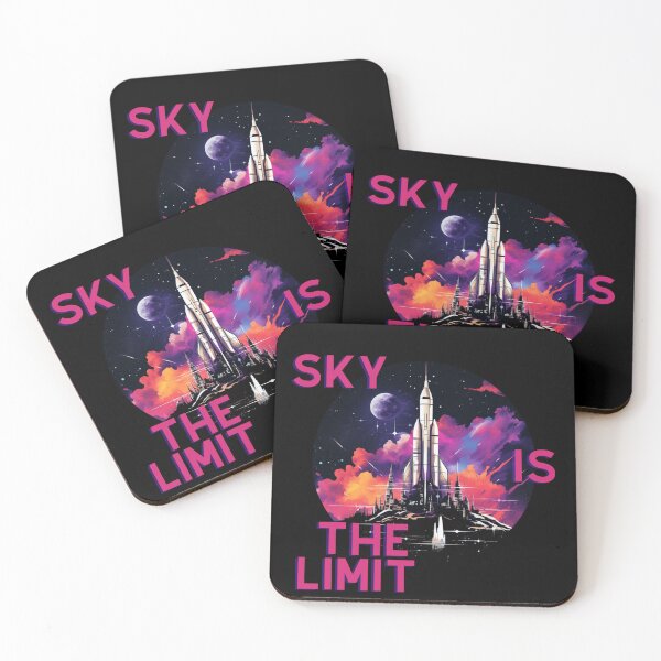 Item preview, Sky is The Limit quote designed and sold by SMARTKIT  DESIGNAGENCY.
