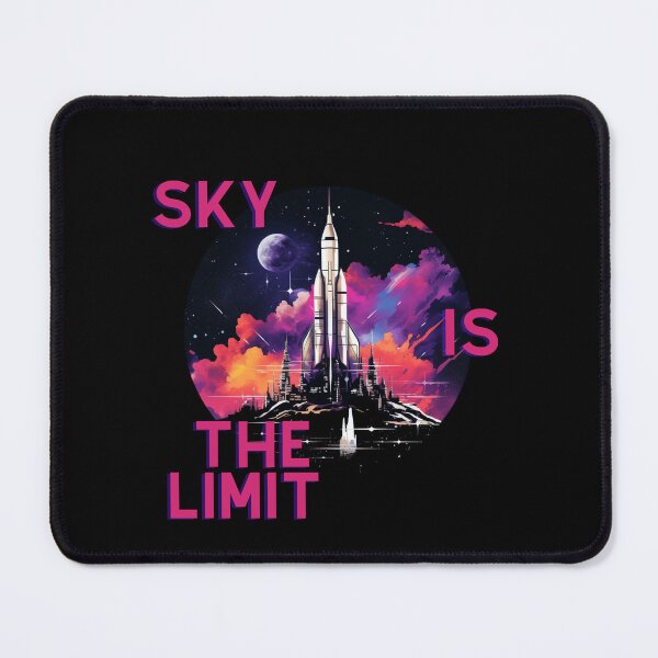 Item preview, Sky is The Limit quote designed and sold by SMARTKIT DESIGNAGENCY.