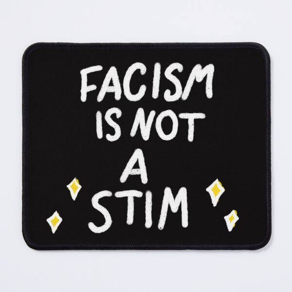 Item preview, FACISM IS NOT A STIM (White/Bl) designed and sold by Pretty-Sounds.
