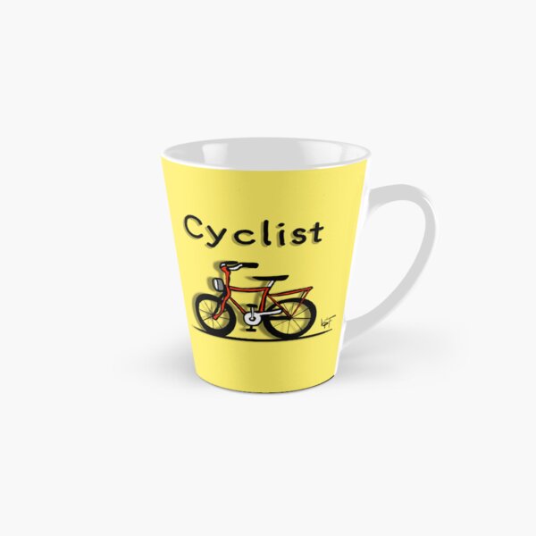 Item preview, Cyclist Yellow designed and sold by Virtual Pathfinder.