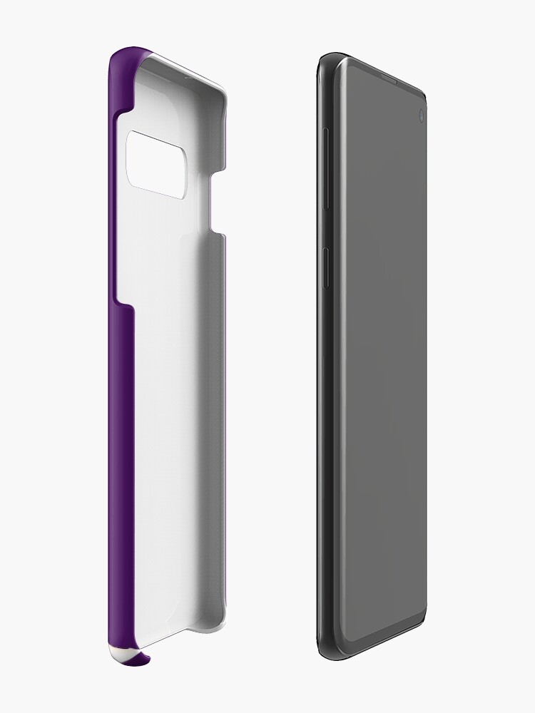 Alternate view of Be Your Own Hero - Purple Version Case & Skin for Samsung Galaxy