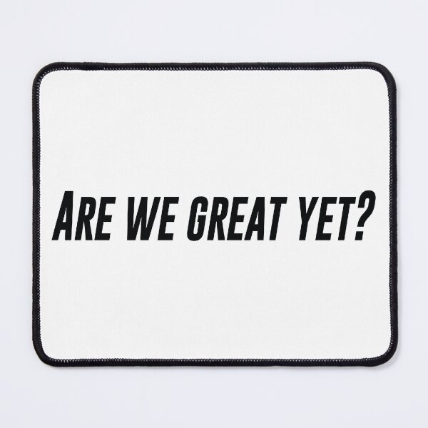 Item preview, Are we great yet? designed and sold by the-craft-shop.