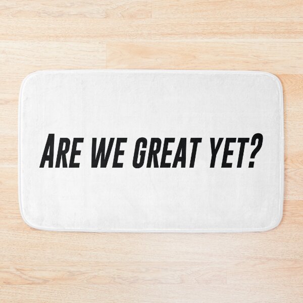 Item preview, Are we great yet? designed and sold by the-craft-shop.