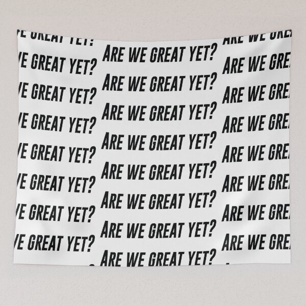 Item preview, Are we great yet? designed and sold by the-craft-shop.