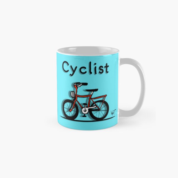 Item preview, Cyclist Blue designed and sold by Virtual Pathfinder.