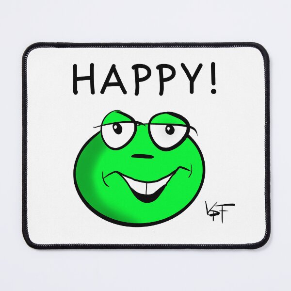 Item preview, HAPPY! (Green) designed and sold by Virtual Pathfinder.