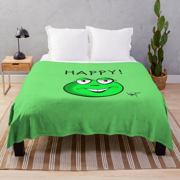 Item preview, HAPPY! (Green) designed and sold by Virtual Pathfinder.
