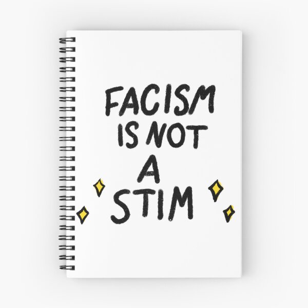 Item preview, FACISM IS NOT A STIM (Black/Wht)  designed and sold by Pretty-Sounds.