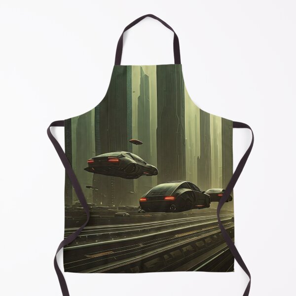 Item preview, Futuristic Cityscape with Flying Cars designed and sold by LoveingShop.