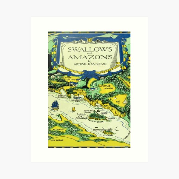 Item preview, Swallows and Amazons by Arthur Ransome designed and sold by booksnbobs.