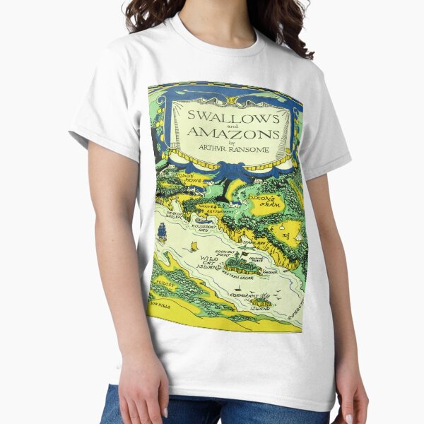 Artikel-Vorschau von Schwalben und Amazonen von Arthur Ransome, designt und verkauft von booksnbobs.