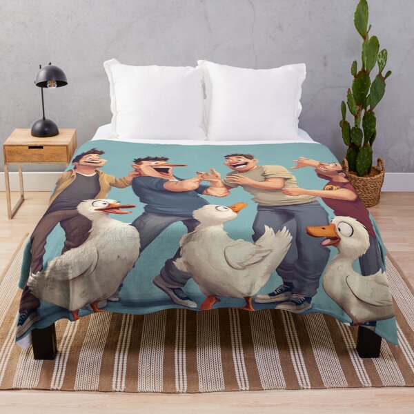 Item preview, Duck vs Man designed and sold by DobermanFans.