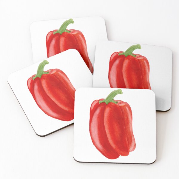 Item preview, Watercolor Red Pepper designed and sold by daphsam.