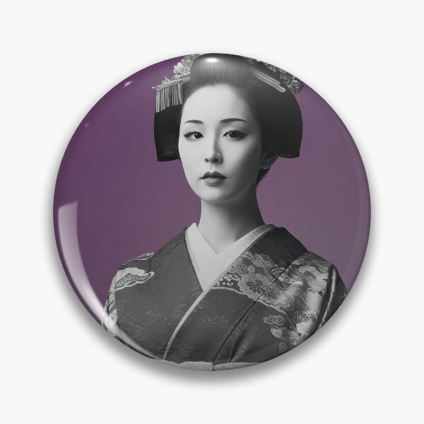 Item preview, Portrait of a beautiful woman in kimono designed and sold by store-wasabi.