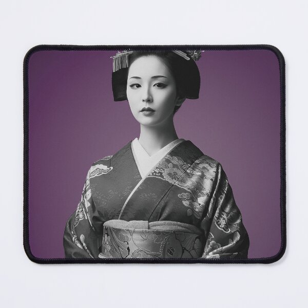 Item preview, Portrait of a beautiful woman in kimono designed and sold by store-wasabi.