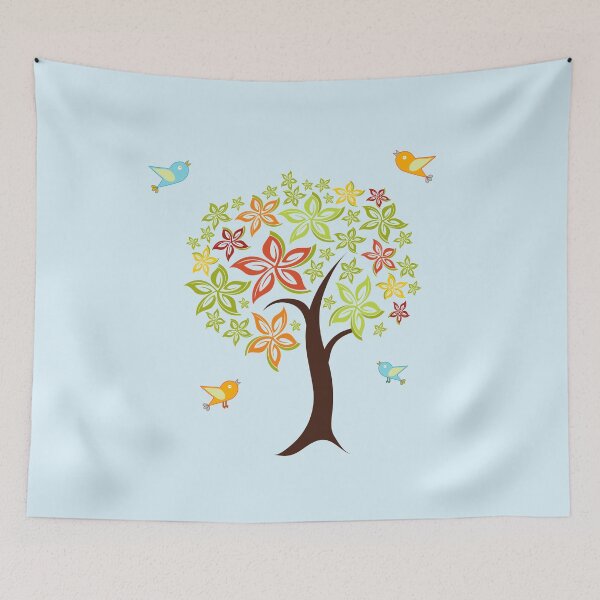 Item preview, Tree and birds designed and sold by Gaspar Avila.