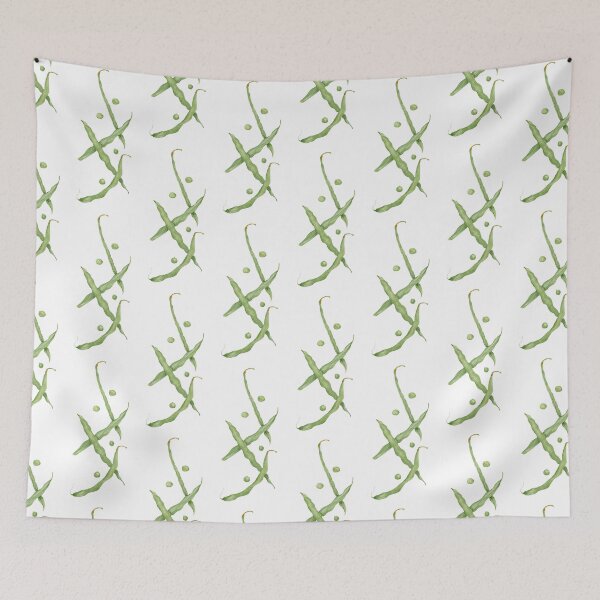 Item preview, XOXO Green String Beans designed and sold by daphsam.