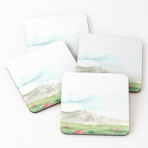 Item preview, Damavand Mountain painting designed and sold by Raffgallery.