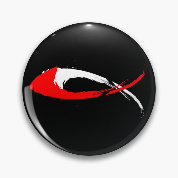 Item preview, Red and white Ichthus Symbol Design | Modern Christian Minimalist Art designed and sold by ZechJohnRB.