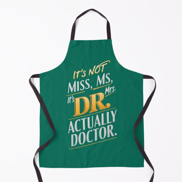 Item preview, Empowering Female Doctor Typography Art designed and sold by TeeGrit.
