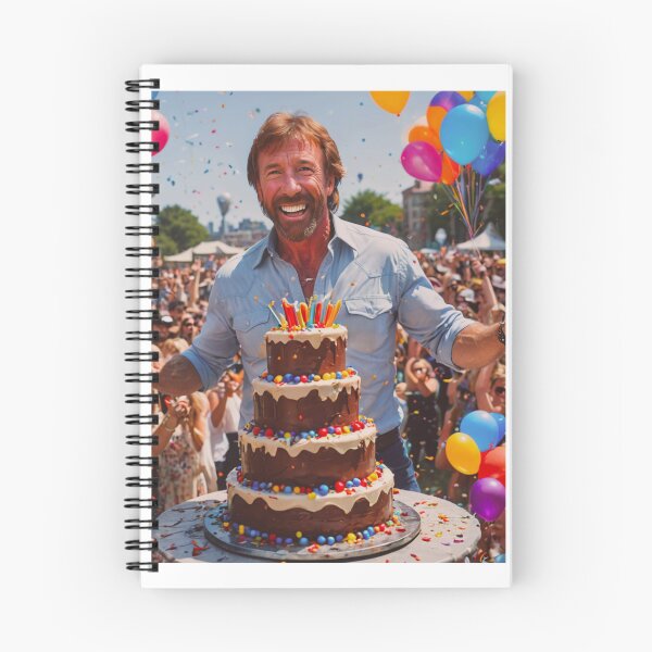 Item preview, Chuck Norris birthday funny prank meme gift weird designed and sold by CheeseBlueprint.