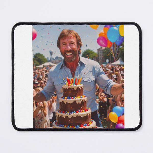 Item preview, Chuck Norris birthday funny prank meme gift weird designed and sold by CheeseBlueprint.