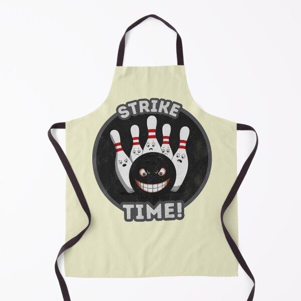 Item preview, Funny Bowling Ball and Pins | Strike Time Humor designed and sold by GALUMARKET.