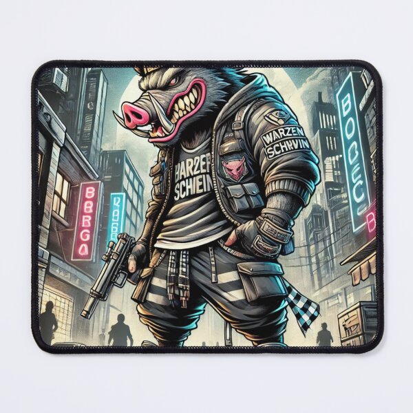Item preview, Warthog in the Neon Jungle: Urban Outlaw designed and sold by RobDaHoody.