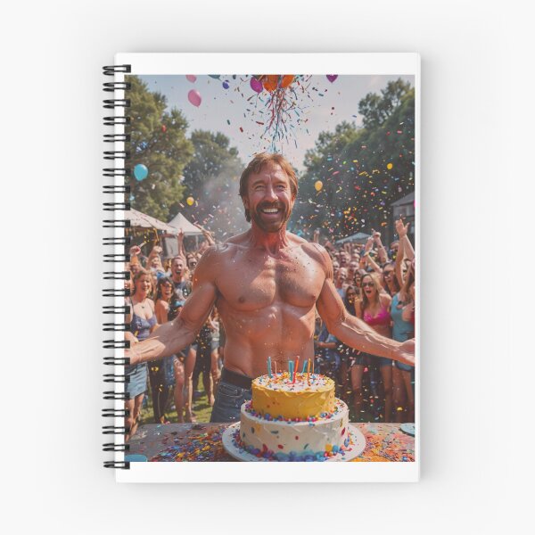 Item preview, Chuck Norris birthday funny prank meme gift weird designed and sold by CheeseBlueprint.