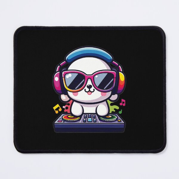 Item preview, Arte de perro DJ designed and sold by SergioColli.