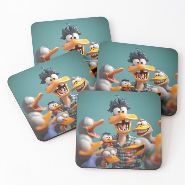 Item preview, A Man Transformed into a Duck designed and sold by DobermanFans.