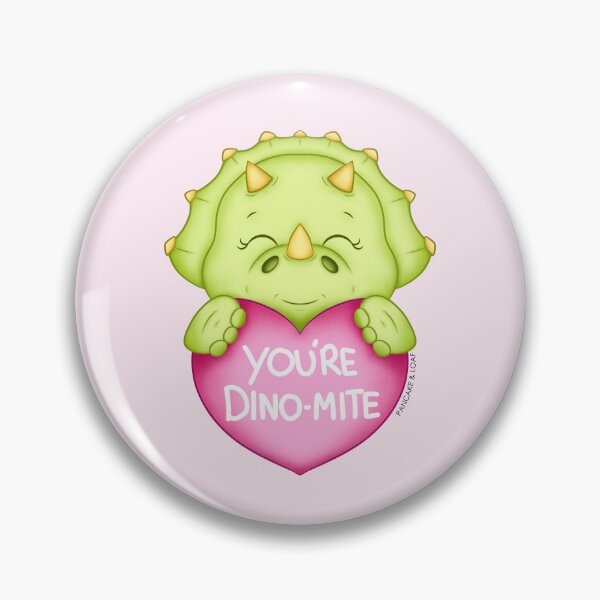 Item preview, Valentine's Day Dinosaur: You're Dino-mite! designed and sold by PancakeAndLoaf.