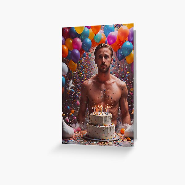 Item preview, Ryan Gosling birthday funny prank meme gift weird designed and sold by CheeseBlueprint.