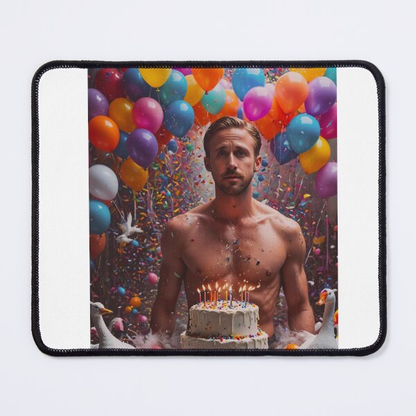 Item preview, Ryan Gosling birthday funny prank meme gift weird designed and sold by CheeseBlueprint.