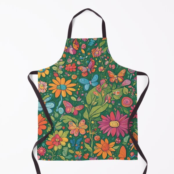 Item preview, Vibrant Floral Garden Illustration designed and sold by poppet103.