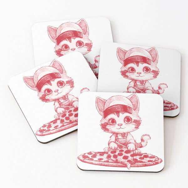 Item preview, Kitten pizza maker designed and sold by kinpirks.