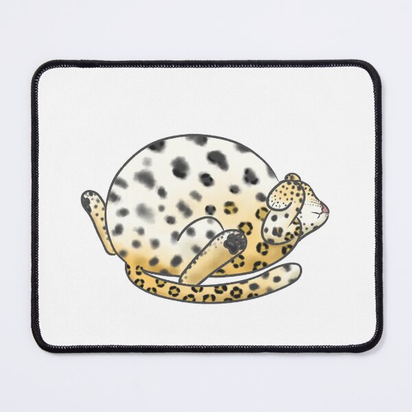Item preview, Fat Leopard Lying on Back designed and sold by Tessa Draws Stoof.