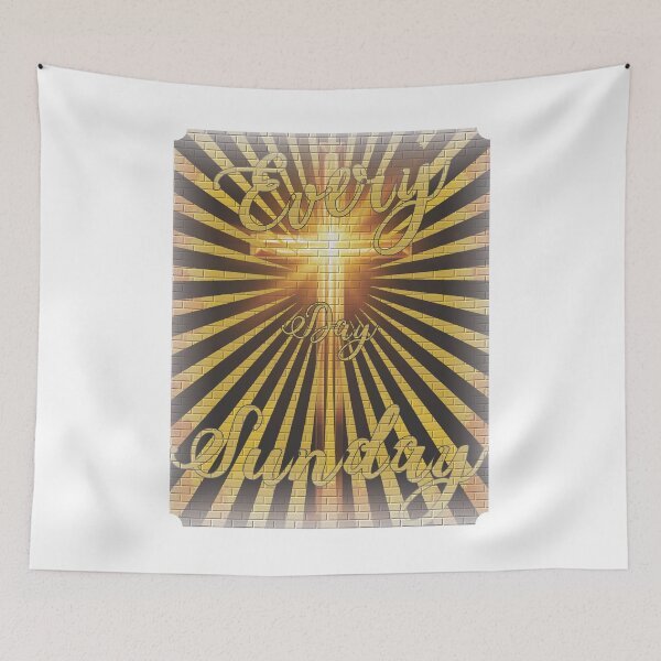 Item preview, Every Day Sunday Brick Wall Airbrush Art designed and sold by TerScott.