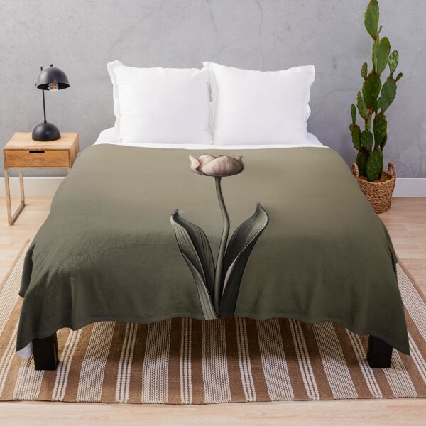 Item preview, The charm of tulips on a textured grunge canvas designed and sold by Marcu Ioachim.