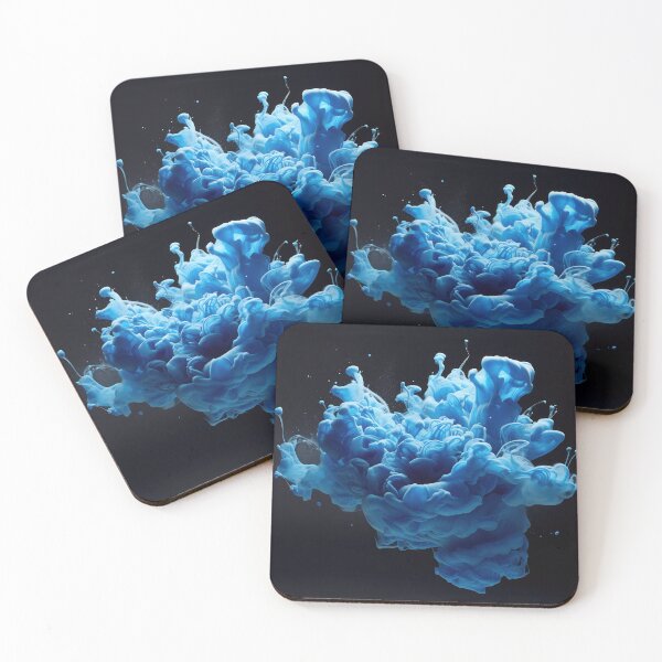 Item preview, Blue Nebula - Ethereal Ink Cloud designed and sold by anytka.