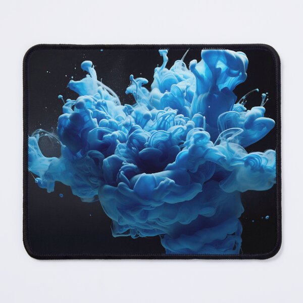 Item preview, Blue Nebula - Ethereal Ink Cloud designed and sold by anytka.
