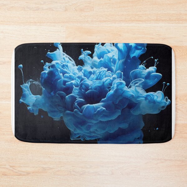 Item preview, Blue Nebula - Ethereal Ink Cloud designed and sold by anytka.