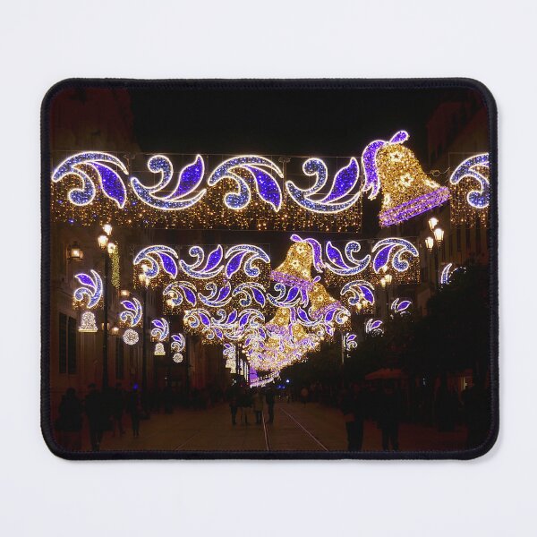 Item preview, Christmas lights, Seville, darker backgound designed and sold by paulboizot.