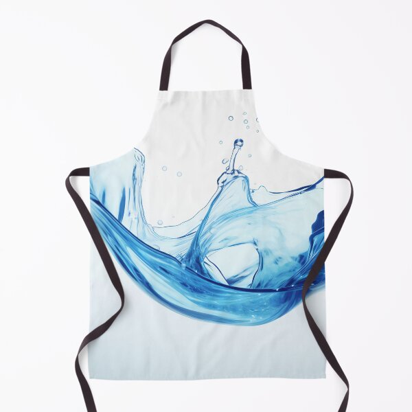 Item preview, Serene Blue Splash Waves designed and sold by anytka.