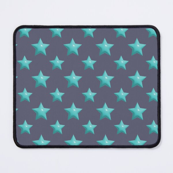 Item preview, Turquoise shiny stars on a purple background designed and sold by Topmel.
