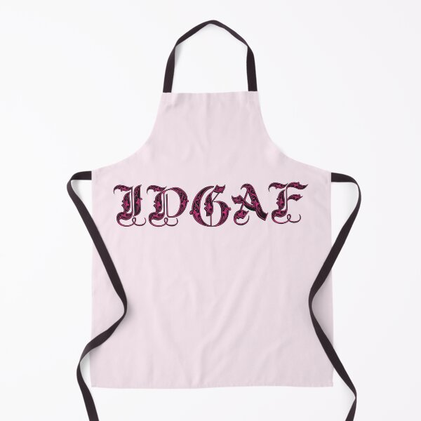 Item preview, Pink IDGAF Elegant Calligraphy designed and sold by Skull Fern.