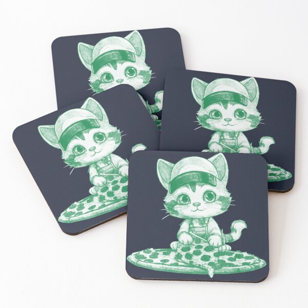 Item preview, Kitten pizza maker designed and sold by kinpirks.