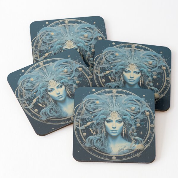 Item preview, Aquarius - January 25th, 2024 designed and sold by Astrology Horoscope Art.