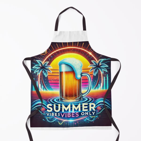 Item preview, Summer Vibes – Neon Beer Design designed and sold by agazub90.