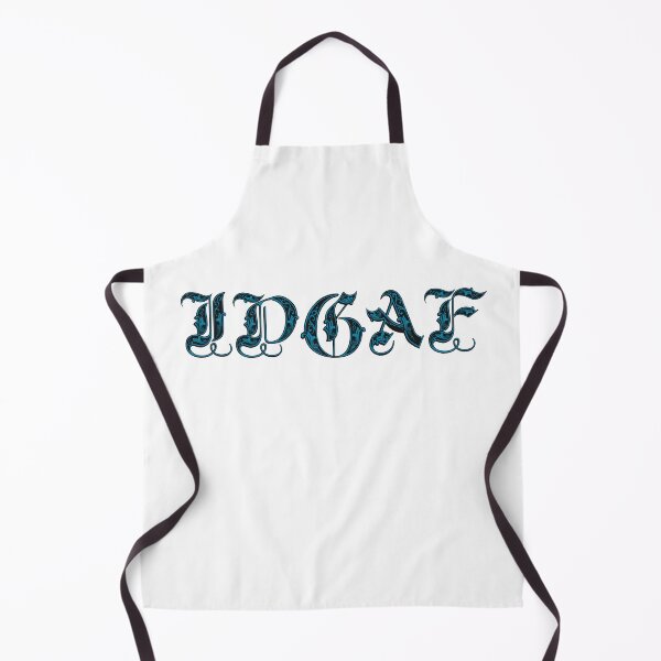 Item preview, Blue IDGAF Elegant Calligraphy designed and sold by Skull Fern.